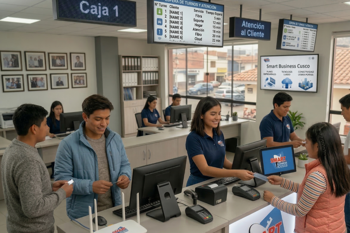 Servicio de internet para empresas de Telecable Smart Cusco